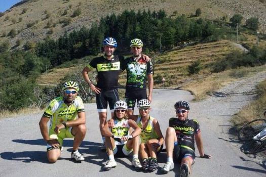 il team sulla vetta